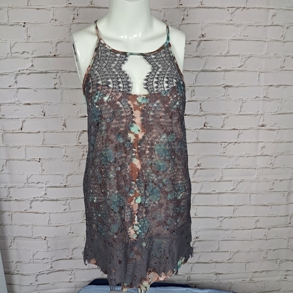 Anthropologie Postman Sea Drift Lace Tank Top - Picture 6 of 14